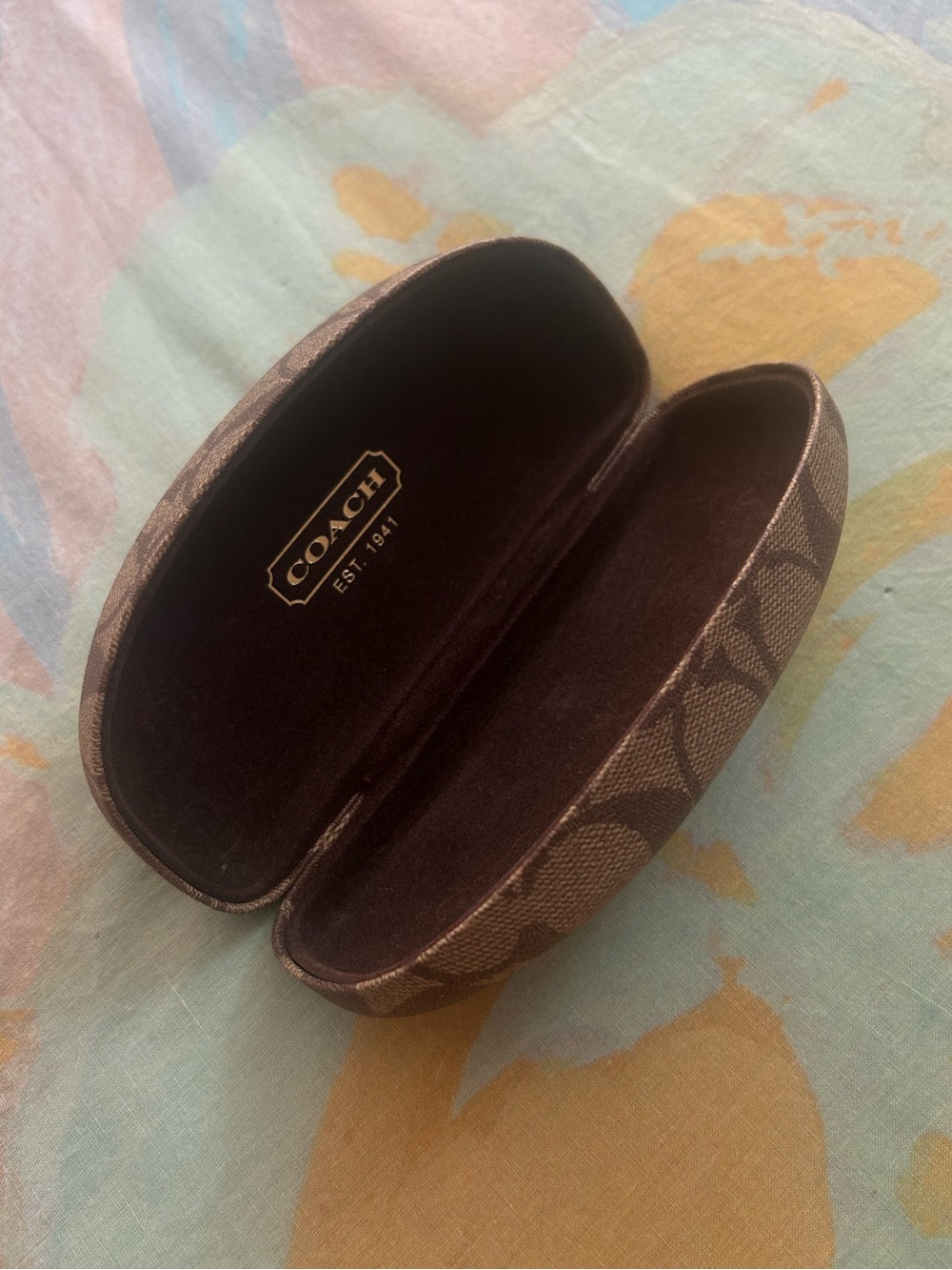 Coach • Monogram Glasses Case